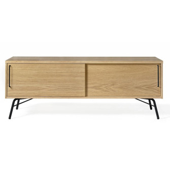 Ashburn (Juoda baldų) televizoriaus staliukas Ashburn (Juoda baldų) televizoriaus staliukas